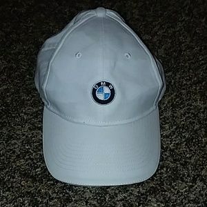 White Bmw hat